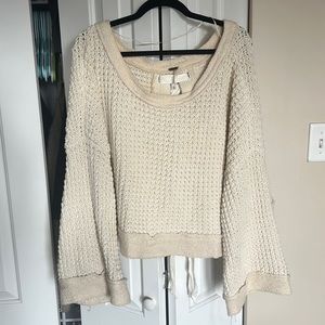 FREE PEOPLE TIE BACK SWEATER